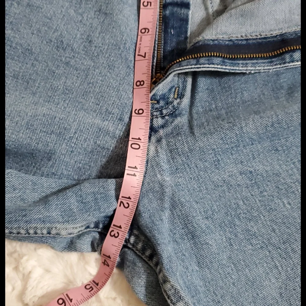 CHIC by H-I-S High rise 'Mom Jeans' 80s size 10 tall  retro thick denim - Picture 8 of 13